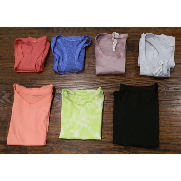 Lululemon Athletica Tops Women's Various Sizes Lot of 7 READ - Picture 1 of 5